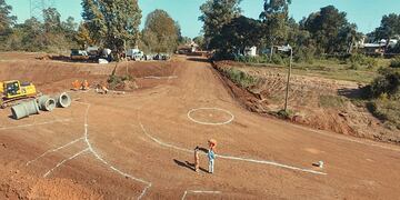 Avance de obas en la Costanera Nebel.