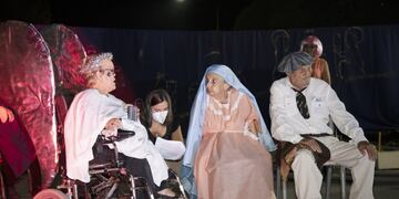 Pesebre Viviente Hogar de Ancianos Juan XXIII Arroyito