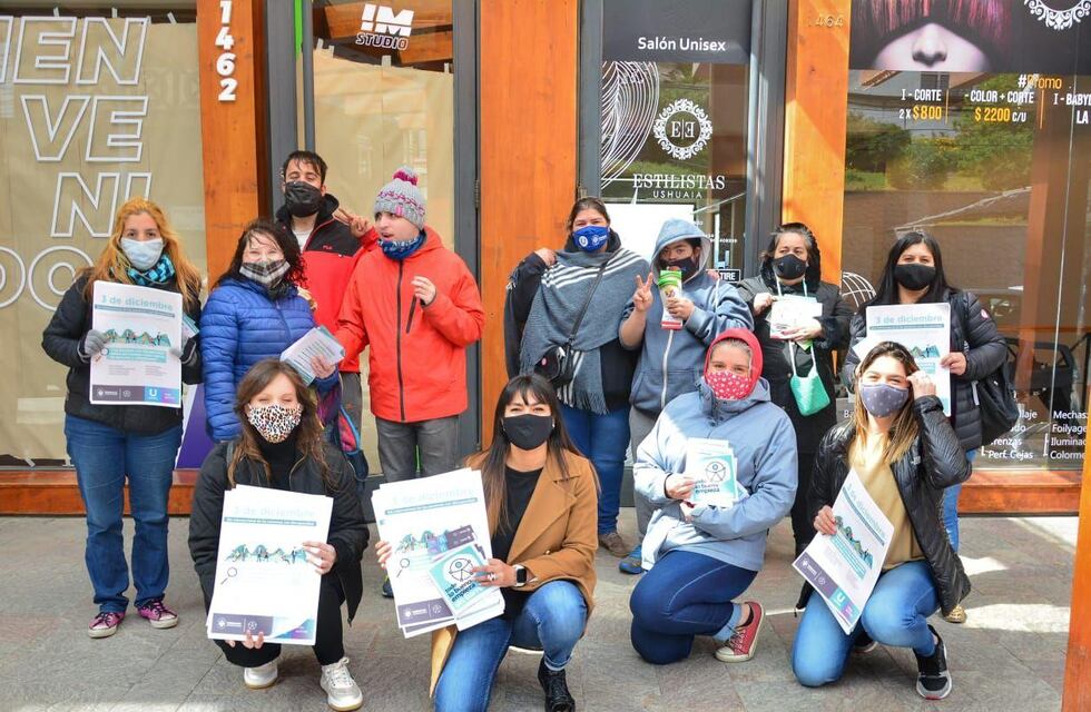 Ushuaia: el Municipio realizó una caminata para fomentar la integración de personas con discapacidad