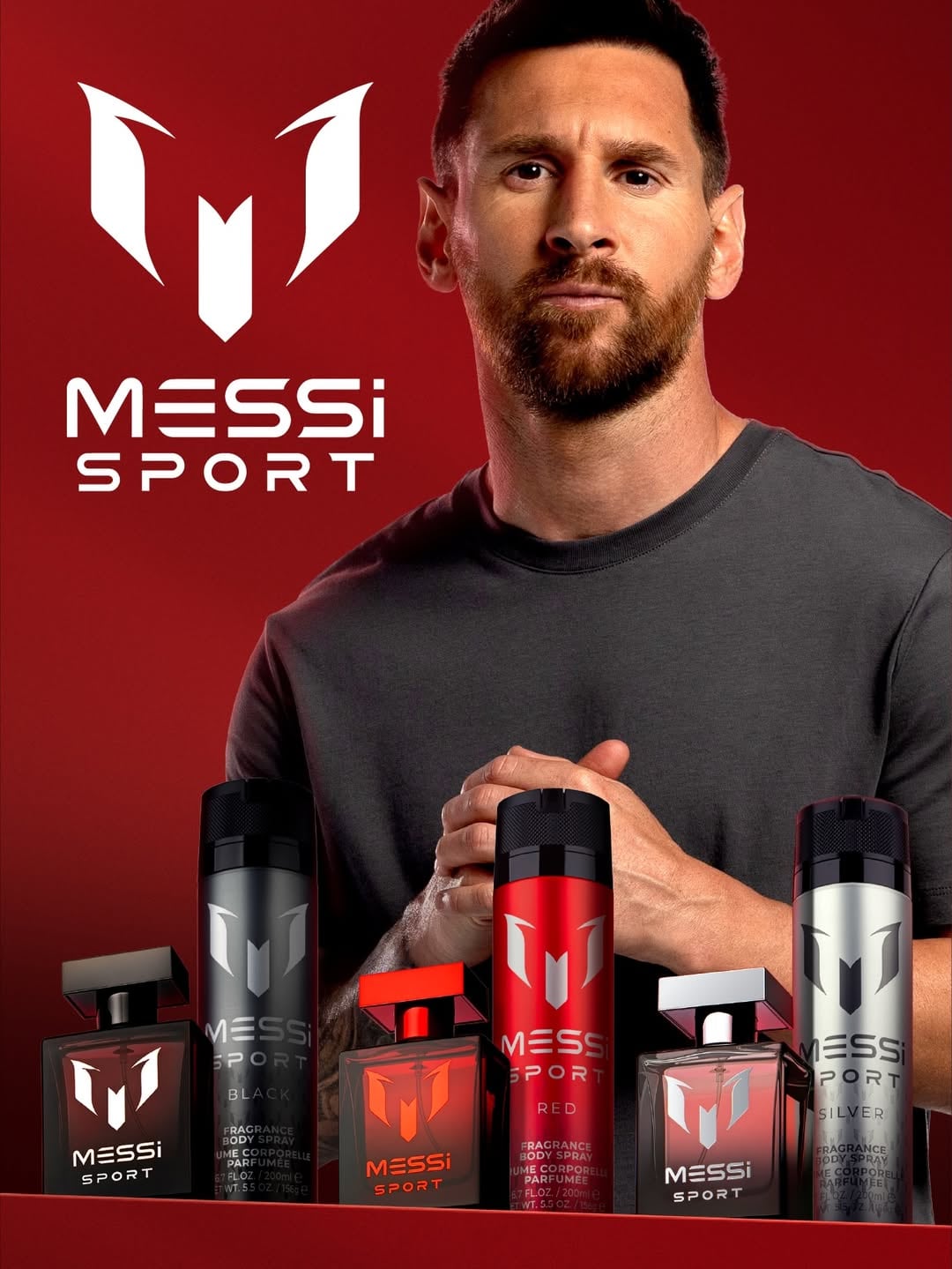 Messi y sus fragancias.