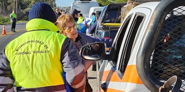 El municipio de Coronel Rosales realizó controles viales y de mercaderías