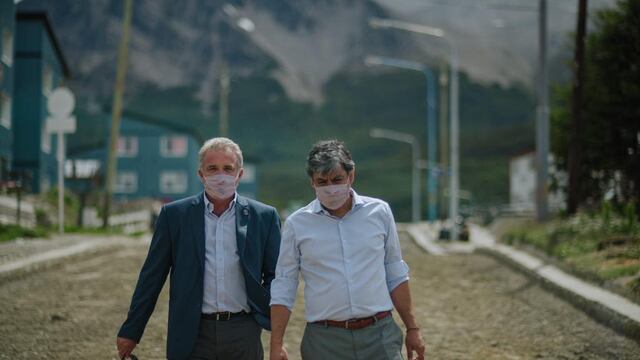 El Senador Rodríguez recorrió las obras del barrio Pipo junto al Jefe de Gabinete