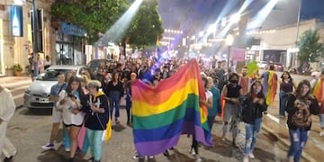 Marcha del orgullo en Rafaela