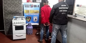 Desvalijó una vivienda en Garupá y fue detenido.