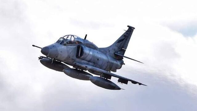 “Los Halcones” volvieron a pasar por el cielo de Ushuaia