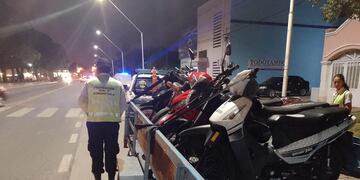 Operativos viales en Rafaela