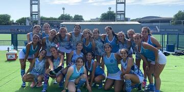 El Sub-14 de Hockey de Puerto Belgrano clasificó a las semifinales del Provincial en Mar del Plata.