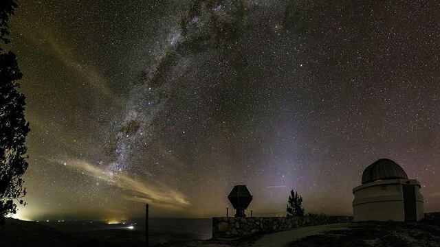 SIERRAS CHICAS. Estación Astrofísica de Bosque Alegre (Foto Sebastián D' Alessandro).