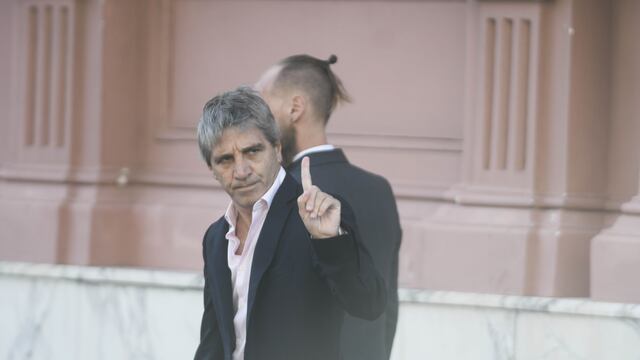 Luis Caputo. Foto Federico Lopez Claro