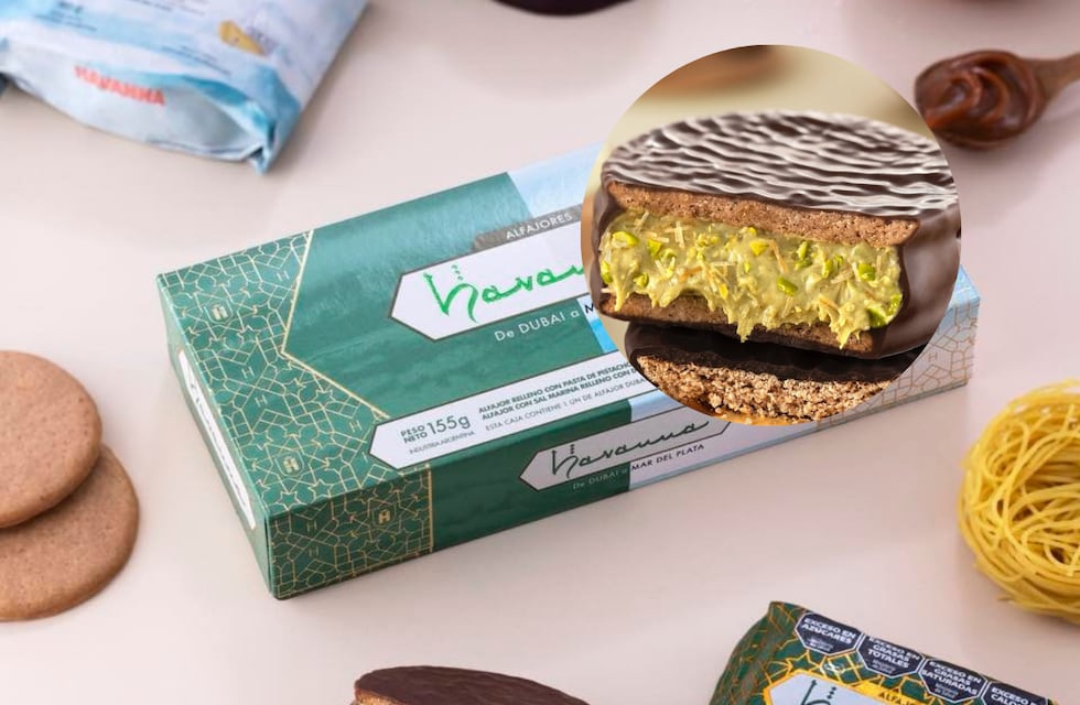 Havanna lanzó su alfajor de chocolate Dubai: dónde comprarlo en Córdoba