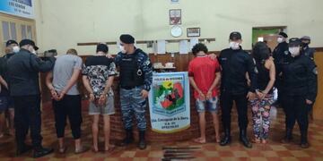 Varios detenidos y demorados tras una gresca en Concepción de la Sierra.