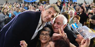 Sergio Massa continúa con su agenda de campaña por el interior del país.