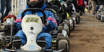 Notable convocatoria del Campeonato Cordobés de Karting sobre tierra.