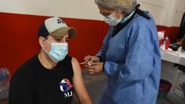 Operativo de vacunación en Rafaela