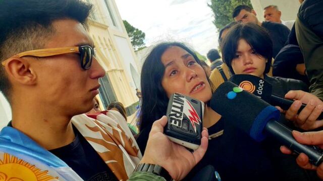 La esposa de Oscar Segundo Soria.