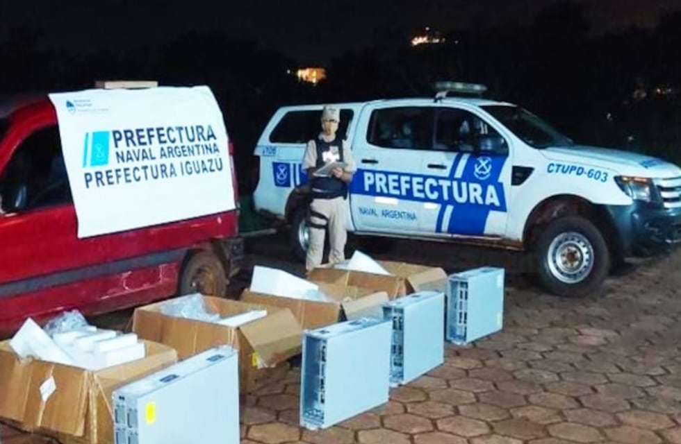 Incautan mercadería de contrabando en Puerto Iguazú