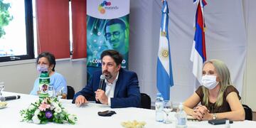 Trotta se encuentra en Misiones para ultimar detalles del inicio del ciclo lectivo 2021