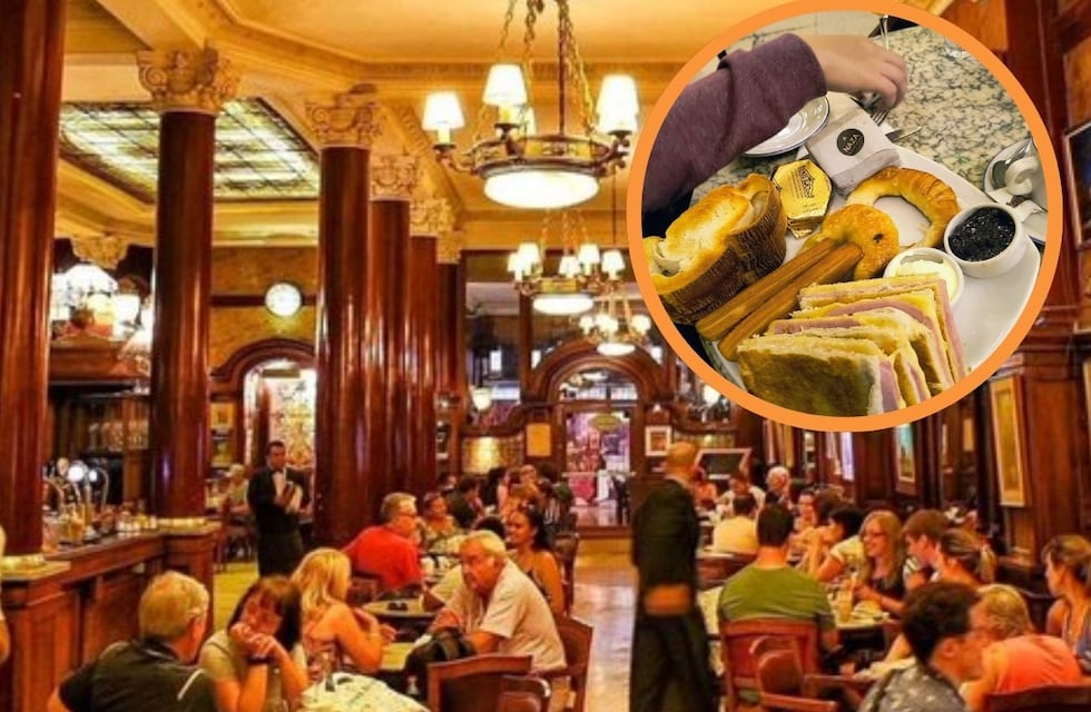 ¿Caro o bien cobrado? Pidió un desayuno completo para dos en el Café Tortoni y esto fue lo que pagó