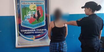 Puerto Iguazú: incendió la vivienda de su ex pareja y fue detenida.