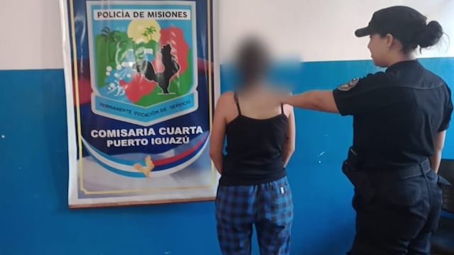 Puerto Iguazú: incendió la vivienda de su ex pareja y fue detenida.
