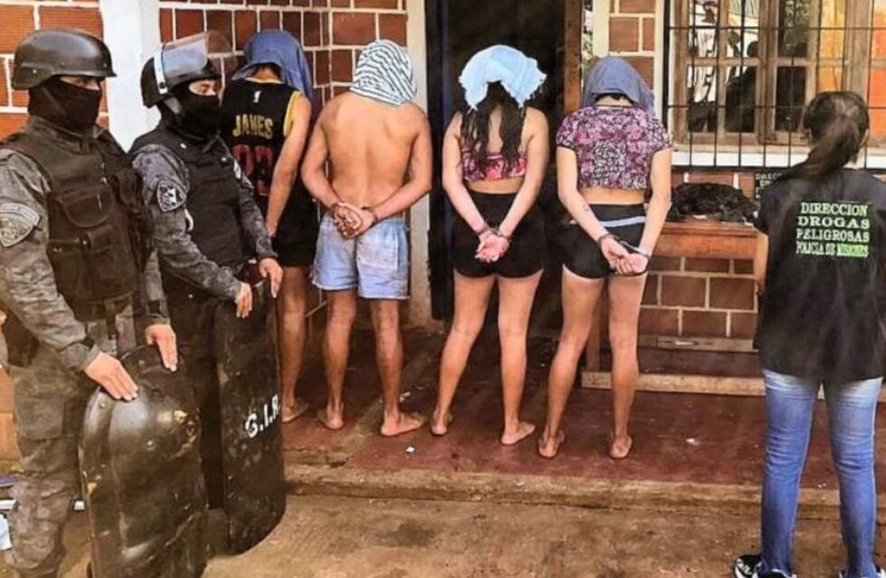 Garupá: desarticulan otro punto de narcomenudeo y varias personas fueron detenidas