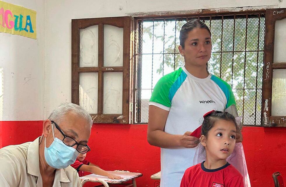 "Salud va a las Escuelas": evaluaciones y vacunaciones en la Escuela José Ingenieros de Los Ralos