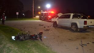 Río Tercero: murió motociclista en siniestro vial en acceso a Tancacha.