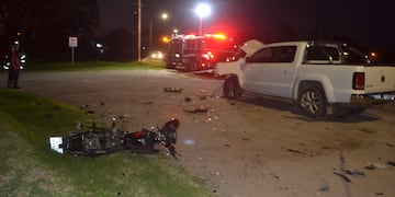 Río Tercero: murió motociclista en siniestro vial en acceso a Tancacha.