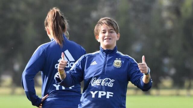 La posadeña Yamila Rodríguez viajó junto a la Selección Argentina a EE.UU para participar de la She Believes Cup
