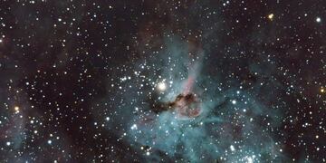 Nebulosa. Una de las obras del artista Jaime García que inaugura una muestra el viernes en el Eca Sur.