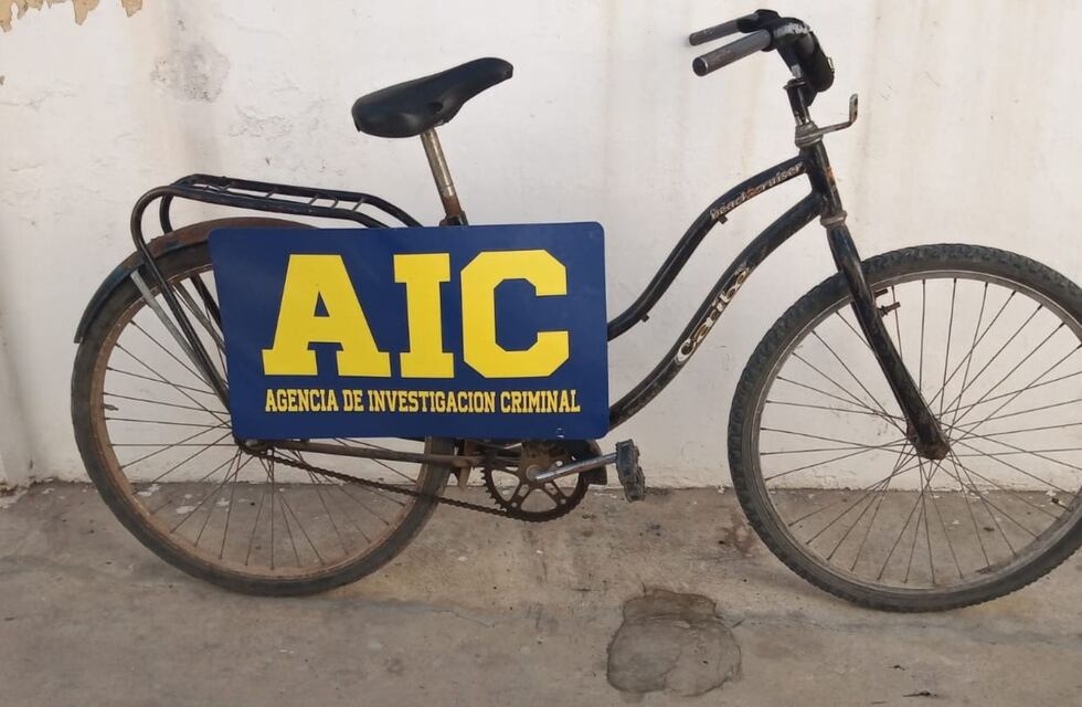 La AIC recuperó una bicicleta