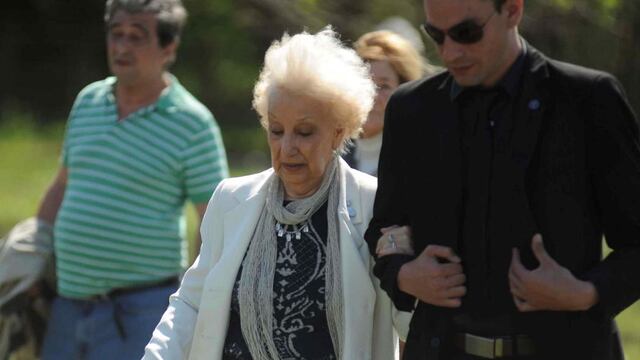 DERECHOS HUMANOS. Estela de Carlotto, presidenta de Abuelas de Plaza de Mayo. (La Voz)