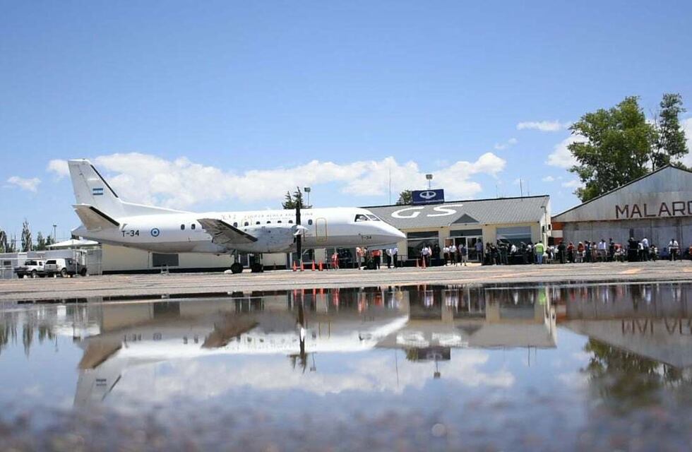 Por primera vez Malargüe cuenta con vuelos comerciales
