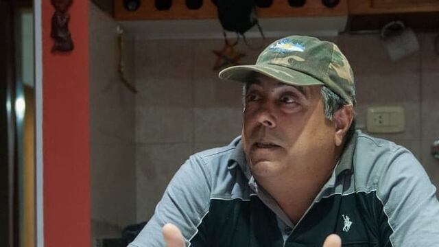 José “el indio” Bachilleri veterano de Malvinas Arroyito