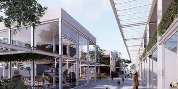 Así será la antigua terminal una vez remodelada.