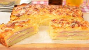 La receta para hacer fácilmente el milhojas de papa.