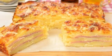 La receta para hacer fácilmente el milhojas de papa.