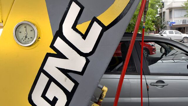 Fuerte aumento del GNC en  las estaciones de servicios 
Foto: Orlando Pelichotti