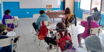Clases de apoyo escolar en Río Grande brindadas por el Municipio