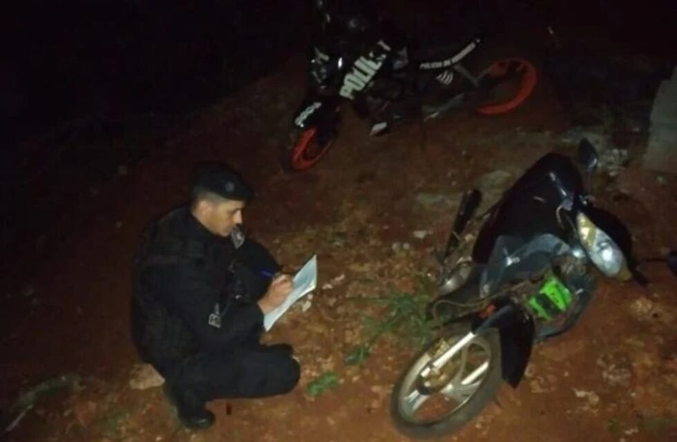 Recuperan motocicleta robada en Oberá