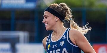 Julieta Jankunas confirmó que vuelve a las canchas de Córdoba. (@julijankunas)