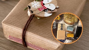 Mostró su caja navideña y revolucionó las redes (foto ilustrativa)