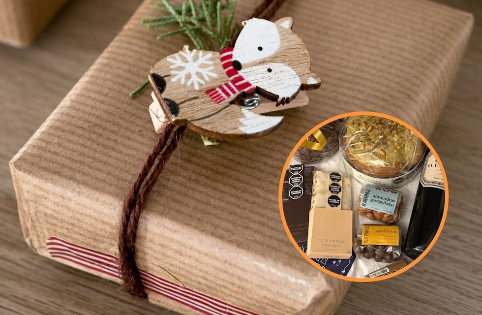 Mostró la caja navideña de Rapanui que le dieron en su trabajo y estallaron las redes: “Top, otro nivel”