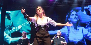 Soledad Pastorutti fue el número central de la décima noche de Jesús María 2022.(Fotos: Claudio Minoldo).