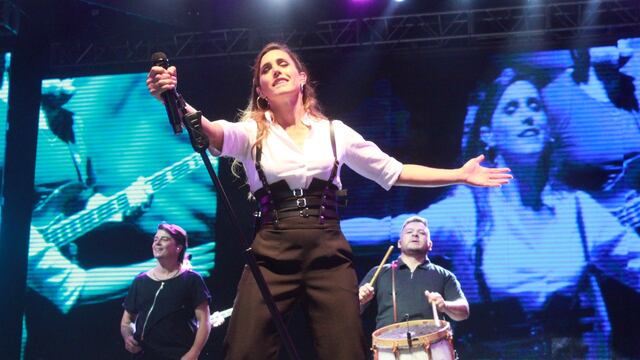 Soledad Pastorutti fue el número central de la décima noche de Jesús María 2022.(Fotos: Claudio Minoldo).