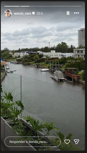 Wanda Nara mostró cómo avanza la construcción de su nueva casa en Nordelta