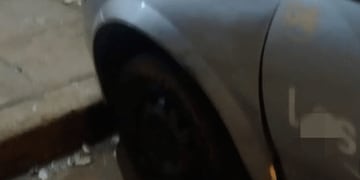 Accidente vial en Puerto Iguazú dejó como saldo daños materiales en un remis.