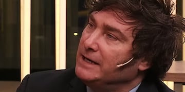 Milei estalló de bronca por una pregunta.