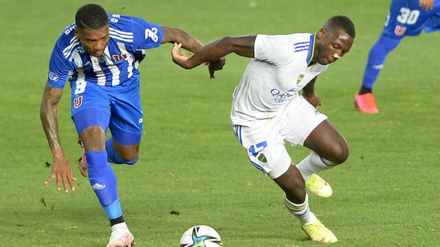 Boca enfrentó a Universidad de Chile en La Plata. (Fotobaires)