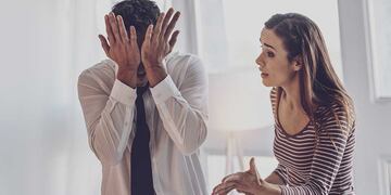 Pelea de parejas. Imagen Ilustrativa